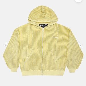 ColdCulture - VIBE JUNCTION KNIT LIGHT YELLOW